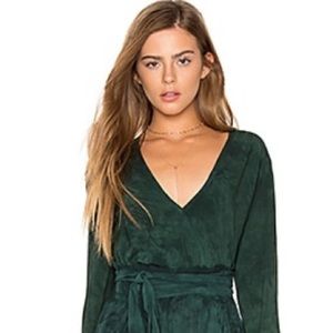 Blue Life Hayley Blouse in Green Tie Dye